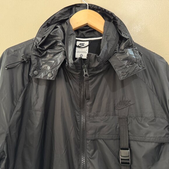 Nike Sportswear Tech Woven Black N24 Packable Lined Jacket Men's L FB7903-010 - Picture 2 of 8